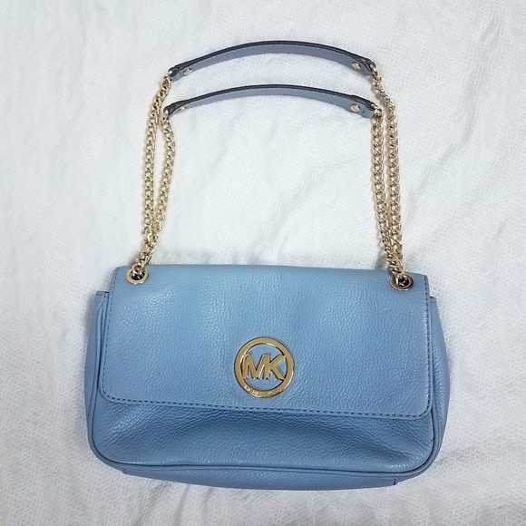Michael Kors Handbags - Michael Kors Sky Blue Shoulder Bag Purse